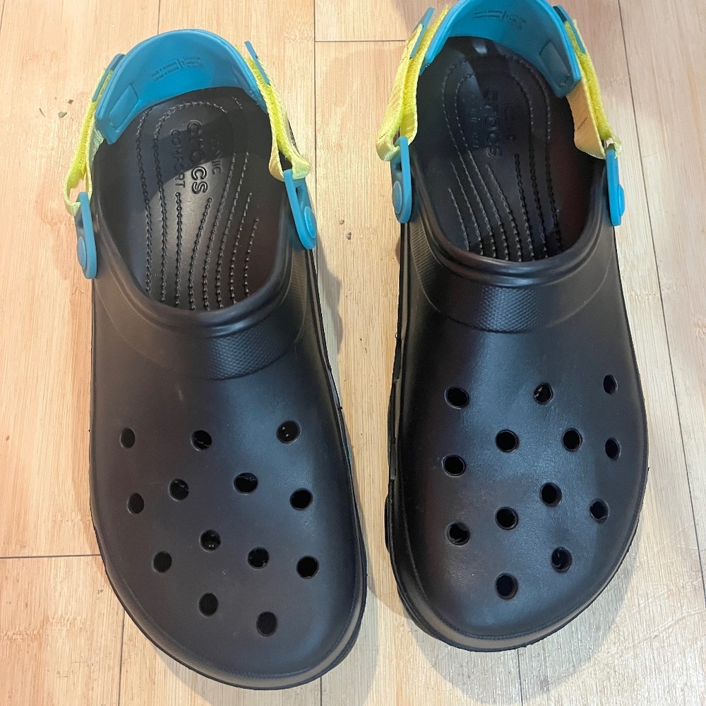 Mens Black Crocs Size 13 NWOT